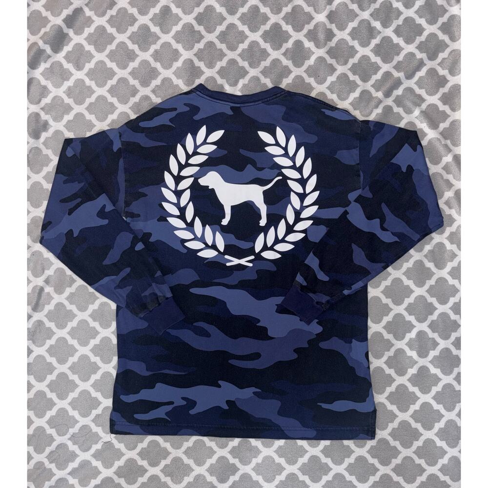 PINK VS blue camo long sleeve